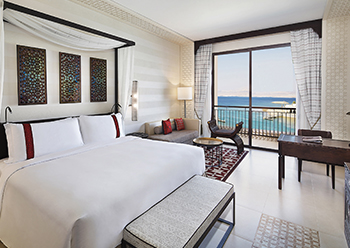 The interior design attempts to capture the essence of ‘The Jordanian house style’ in its concept.